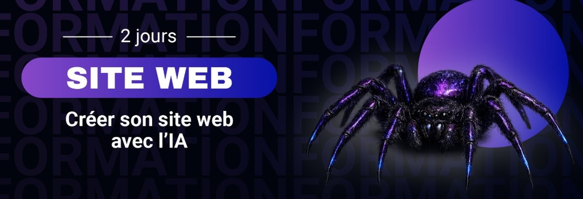 Formation créer un site web vitrine avec l’IA à Pau – 2 jours